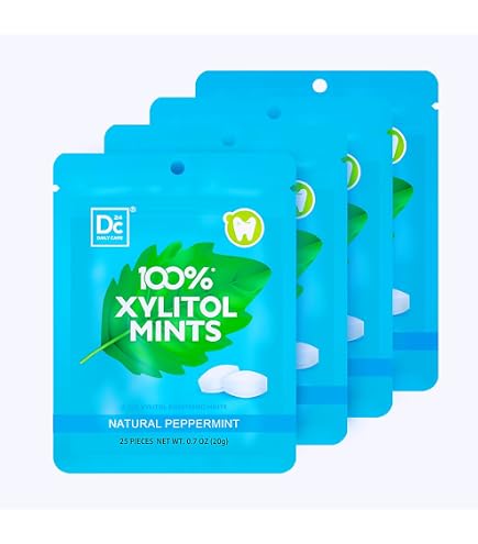 Amazon.com : 4 Boxes X 38g of Fazer Xylimax Peppermint 100
